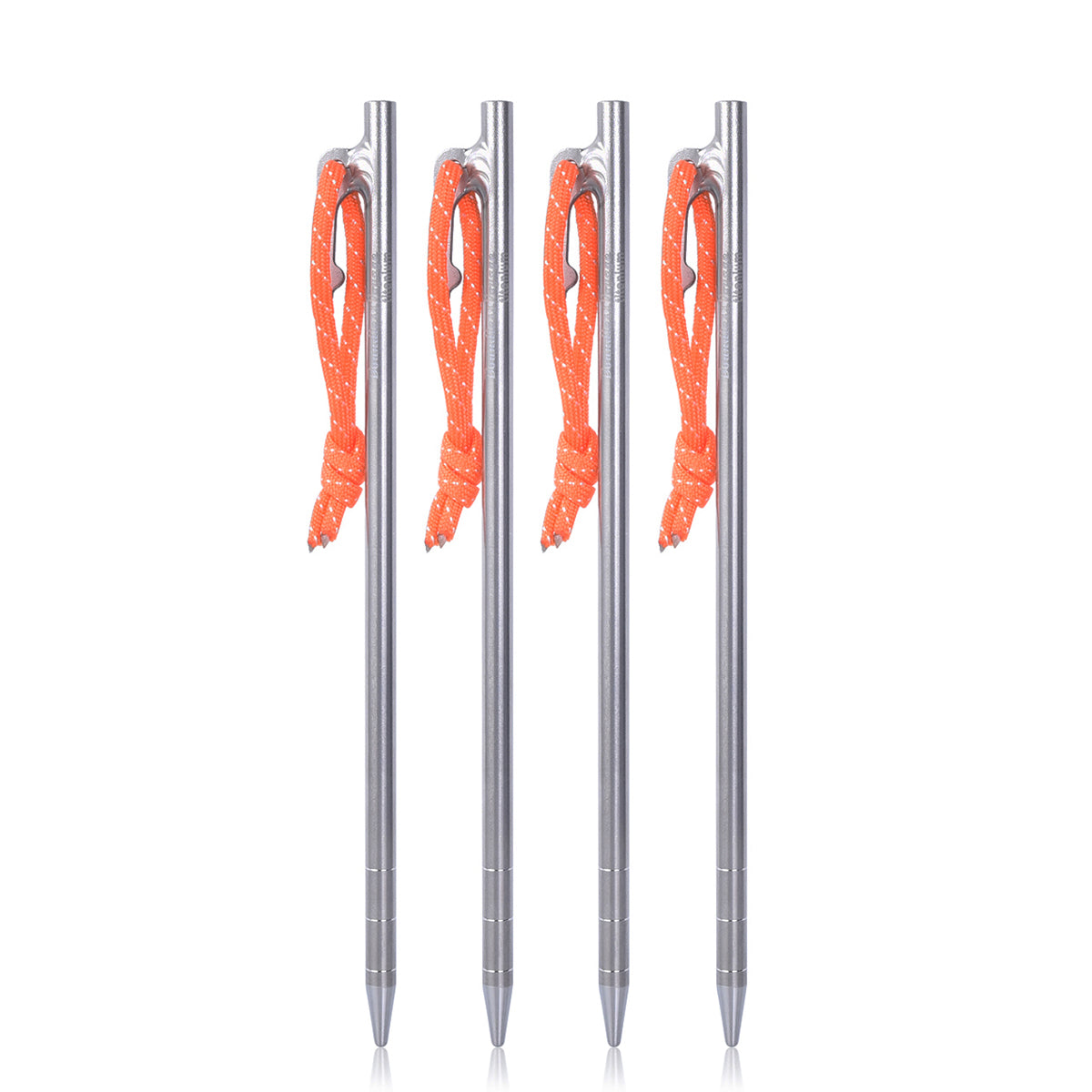 Boundless Voyage Titanium alloy Tent Peg 24cm For Outdoor Camping Tent Stake Lightweight Strong